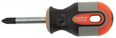 Ombra 751238 Отвертка round grip крестовая PH2x38 мм. - 2