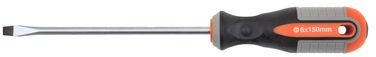Ombra 752615 Отвертка round grip шлицевая SL6x150 мм. - 1