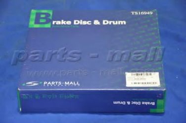 PARTS-MALL prw011 Диск тормозной | перед | - 1