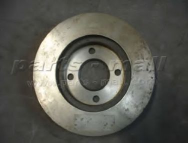 PARTS-MALL prw011 Диск тормозной | перед | - 2