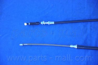 PARTS-MALL PTA-481 Трос стояночного тормоза | зад лев | - 1