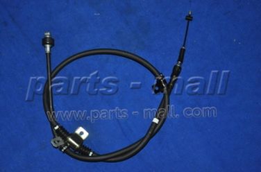 PARTS-MALL PTB-367 Трос стояночного тормоза | зад лев | - 1