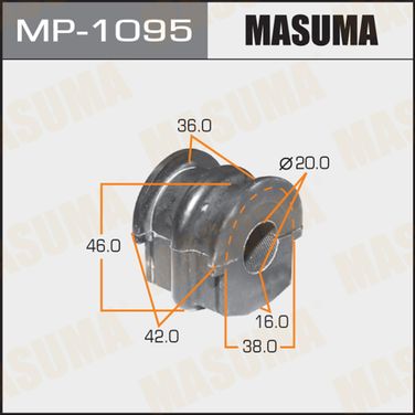Masuma MP1095 Втулка стабилизатора | зад | - 1