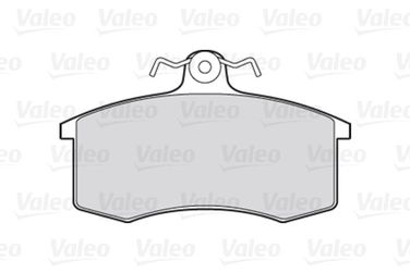 Valeo 301406 Колодки тормозные дисковые | перед | - 1