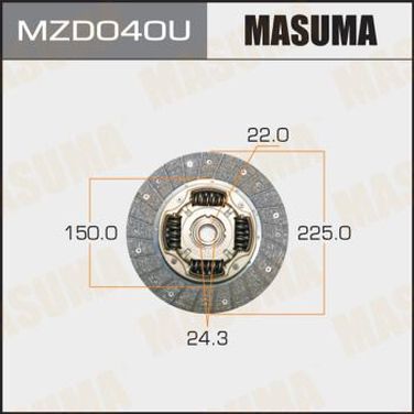 Masuma MZD040U Диск сцепления - 1