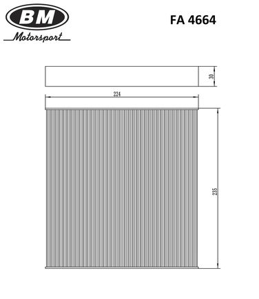 BM FA 4664 Фильтр салонный - 2