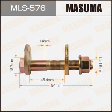 Masuma MLS576 Болт регулировочный с эксцентриком - 1