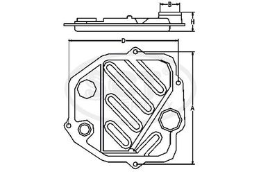 SCT Germany SG 1091 Фильтр акпп - 1
