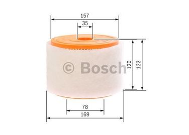 Bosch F 026 400 289 Фильтр воздушный - 5