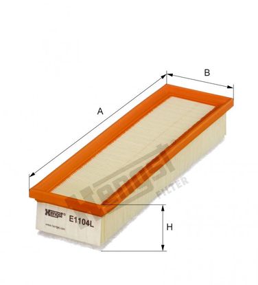 Hengst E1104L Фильтр воздушный - 2