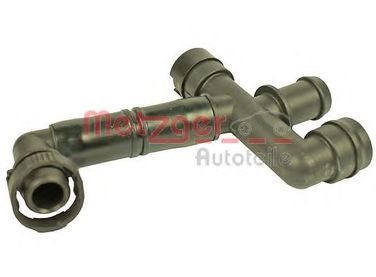 Metzger 2380008 Шланг, вентиляция картера - 1