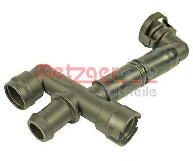 Metzger 2380008 Шланг, вентиляция картера - 2