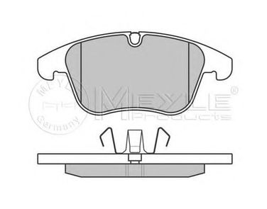 Meyle 025 243 3218/PD Колодки тормозные дисковые | перед | - 1
