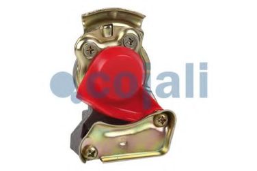 COJALI 6001405 Головка пневмопривода М22х1,5 автомат красная - 2