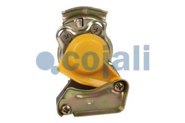 COJALI 6001406 Головка пневмопривода М22х1,5 автомат желтая - 2