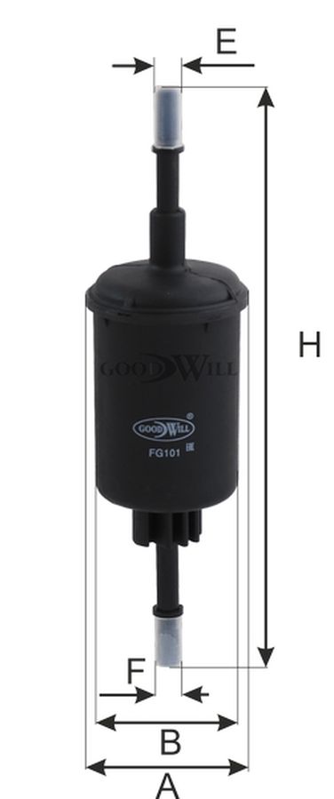GoodWill FG 101 Фильтр топливный - 2