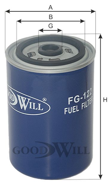 GoodWill FG 122 Фильтр топливный - 2