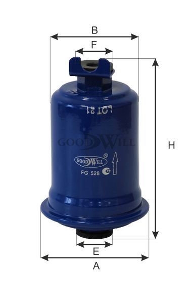 GoodWill FG 528 Фильтр топливный - 2