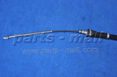 PARTS-MALL PTB-332 Трос стояночного тормоза | зад прав | - 2