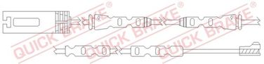 Quick Brake WS0317A Датчик износа тормозных колодок передн bmw: 1-series (e81), (e87), (e88) , 3 (e90) 2006-13 - 1