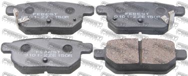 Febest 0101-ZZE150R Колодки тормозные | зад прав/лев | - 2