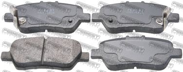 Febest 0301-RB2R Колодки тормозные | зад прав/лев | - 2