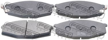 Febest 0201-Y60F Колодки тормозные | перед прав/лев | - 1