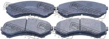 Febest 0401-V75F Колодки тормозные | перед прав/лев | - 1