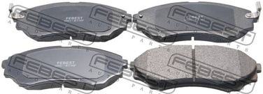 Febest 0501-BT50F Колодки тормозные | перед прав/лев | - 1