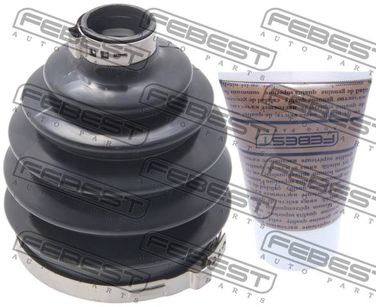 Febest 1017P-V250 Пыльник ШРУСа внешнего (комплект) PVC - 1