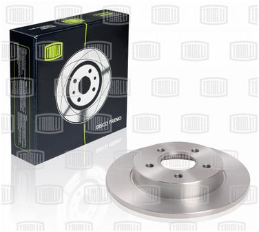 Trialli DF 106103 Диск тормозной | зад | - 1