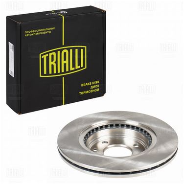 Trialli DF 095103 Диск тормозной | перед | - 2
