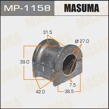 Masuma MP1158 Втулка стабилизатора передней подвески - 1