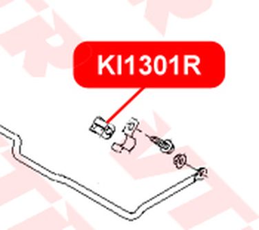 VTR KI1301R Втулка стабилизатра задней подвески - 2