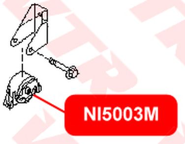 VTR NI5003M Подушка двигателя, передняя - 2