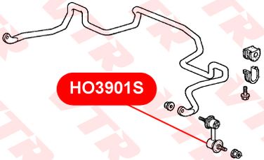 VTR HO3901S Тяга стабилизатора передней подвески - 2