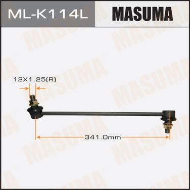 Masuma MLK114L Стойка стабилизатора (линк) masuma front hyundai/ | перед лев | - 1