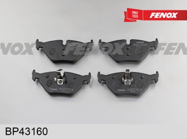 Fenox BP43160 Колодки тормозные дисковые | зад прав/лев | - 2