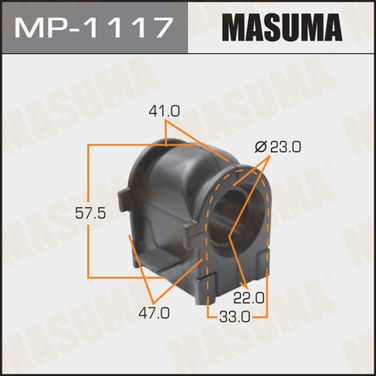 Masuma MP1117 Втулка стабилизатора передней подвески - 1