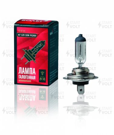 STARTVOLT VL-H7-01 Лампа галогенная H7 12V 55W px26d - 1
