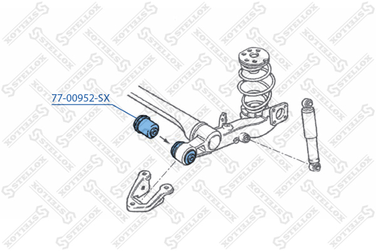 Stellox 77-00952-SX С/б задней балки Opel Astra 05> | прав/лев | - 2