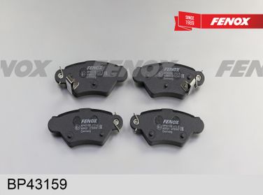 Fenox BP43159 Колодки тормозные дисковые | зад прав/лев | - 2