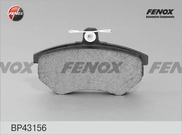 Fenox BP43156 Колодки тормозные дисковые | перед прав/лев | - 1