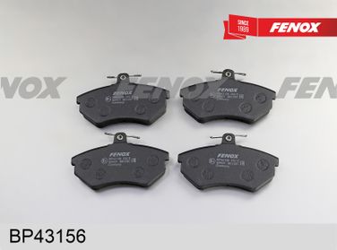 Fenox BP43156 Колодки тормозные дисковые | перед прав/лев | - 2
