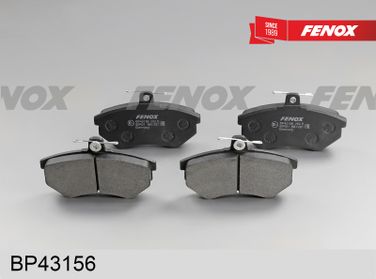 Fenox BP43156 Колодки тормозные дисковые | перед прав/лев | - 3