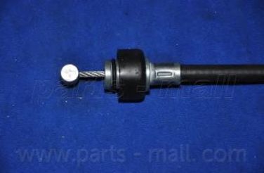 PARTS-MALL PTB-370 Трос ручного тормоза | зад / прав | - 3