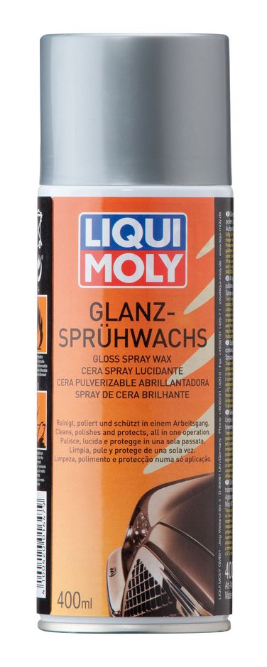 Liqui Moly 1647 Жидкий воск Glanz-Spruhwachs, 400мл - 1