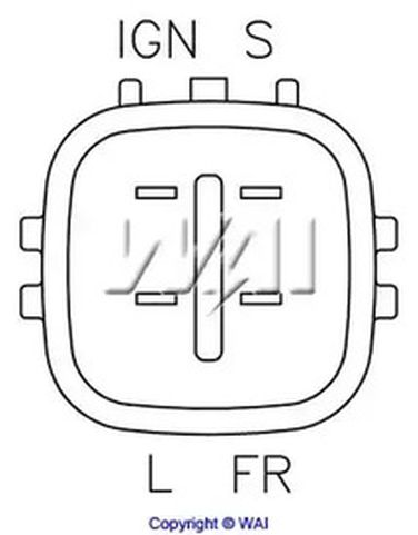 WAI IN302 Регулятор генератора - 1