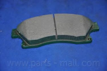 PARTS-MALL PKC-E23 Колодки тормозные дисковые | перед | - 3