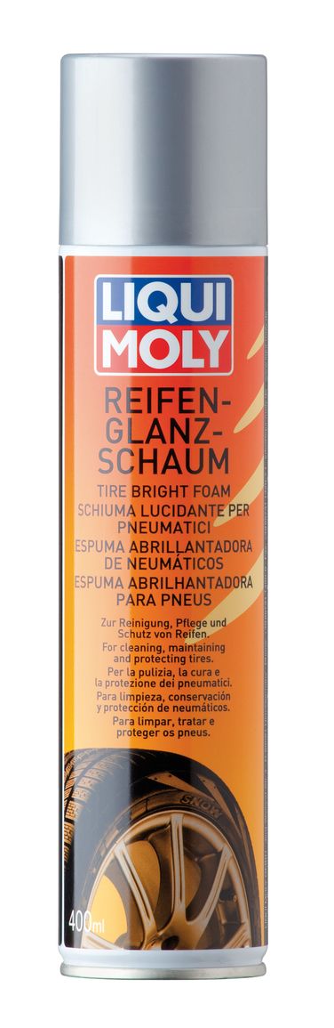 Liqui Moly 1609 Пена для ухода за покрышками Reifen-Glanz-Schaum, 300мл - 1